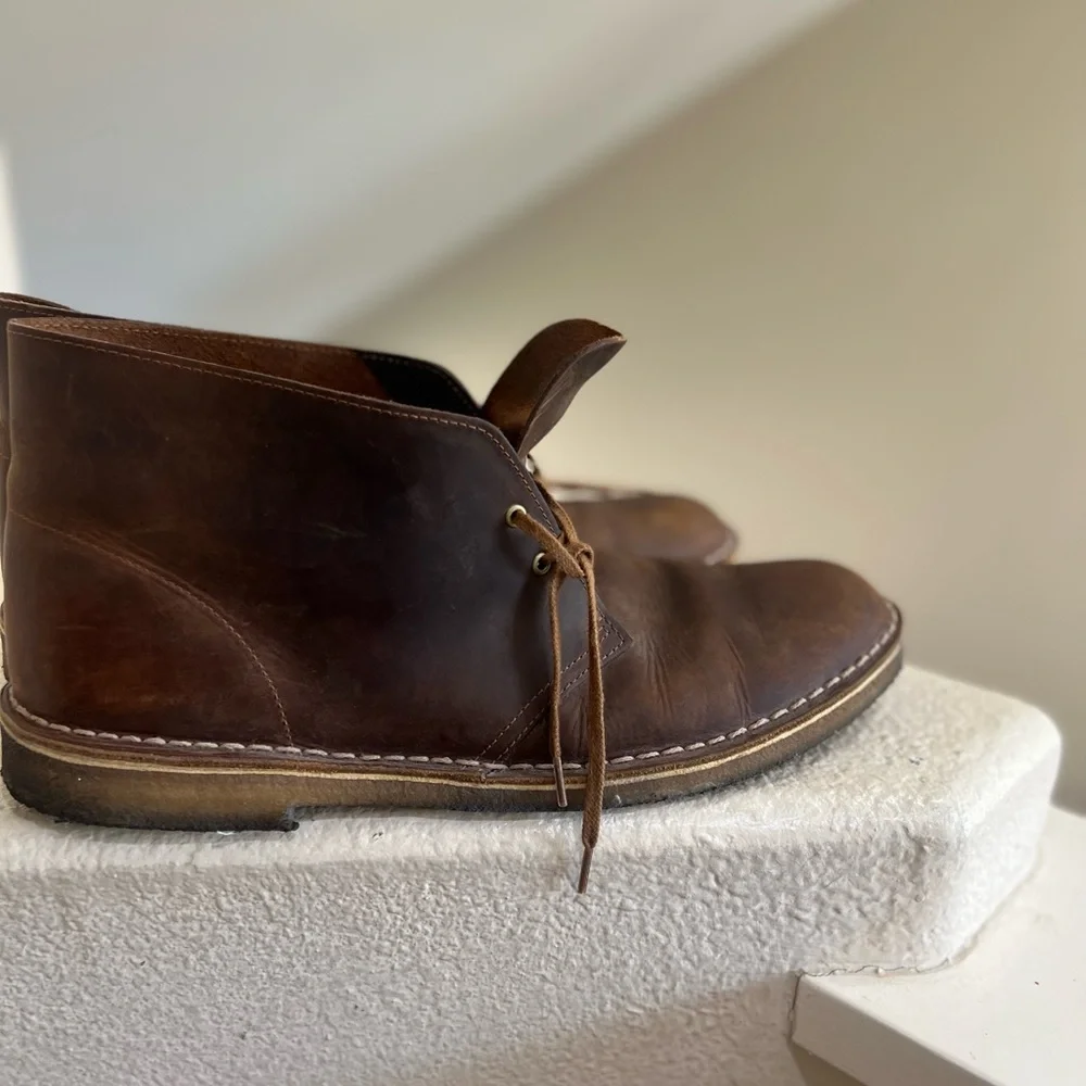 Clarks Original Desert Boot Evo Beeswax Leather boots Men’s Size 16